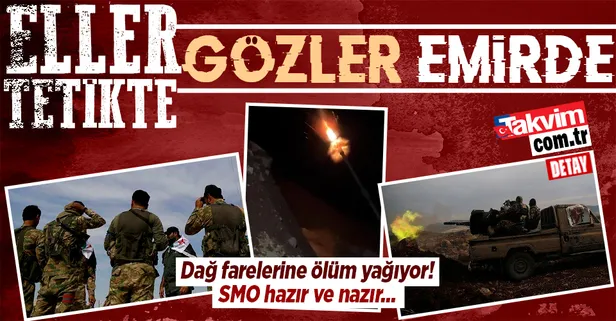 PKK/YPG'ye ağır bombardıman! Operasyon için hazırlıklar tamam: SMO talimat bekliyor