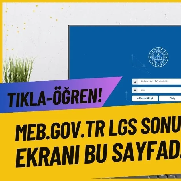 e-okul.meb.gov.tr LGS SONUÇ SORGULAMA EKRANI!