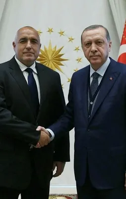 Cumhurbaşkanı Erdoğan, Borisov'u kabul etti