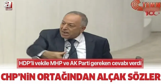 CHP’nin ortağı HDP’den skandal açıklamalar! MHP ve AK Parti gereken cevabı verdi