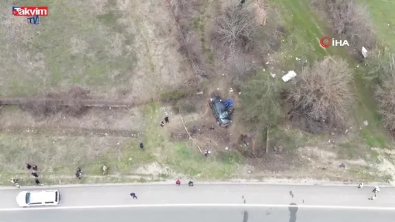 Kastamonu'da bayram tatili yolunda feci kaza: 1 ölü 4 yaralı