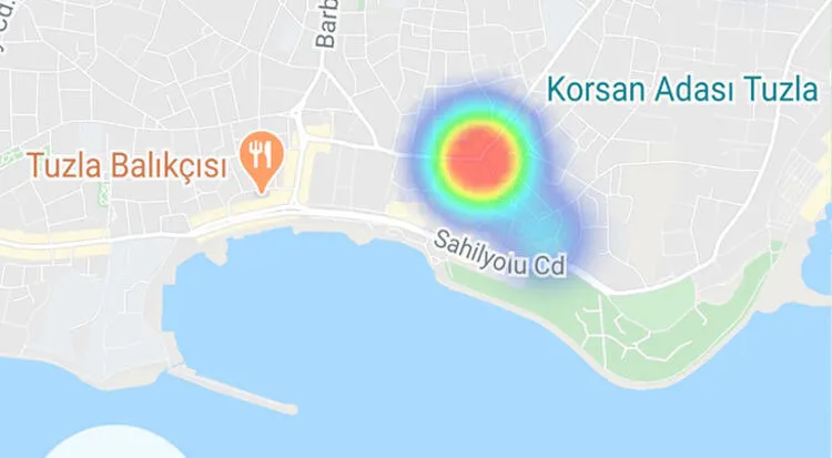 İstanbul'un güncel koronavirüs yoğunluk haritası! İşte ilçe ilçe İstanbul koronavirüs vaka haritası | Hayat Eve Sığar - 35