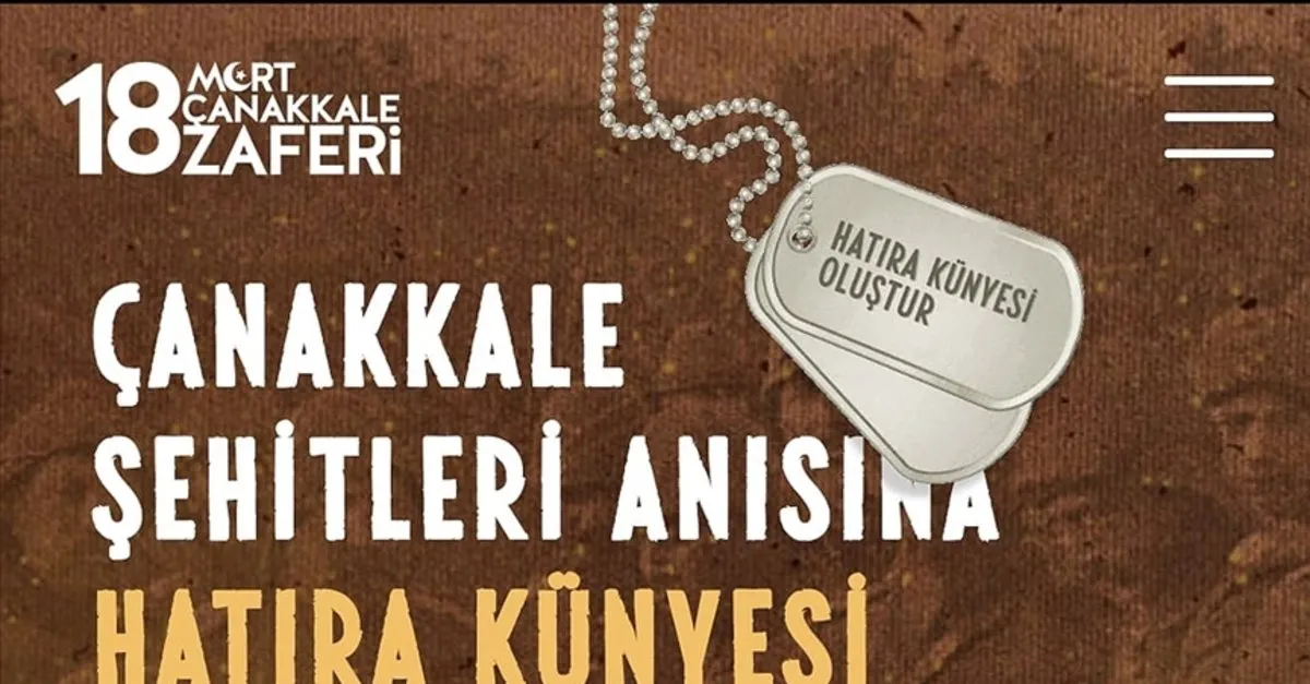 18 mart canakkale sehitleri anisina