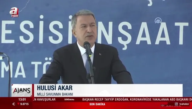Milli Savunma Bakanı Hulusi Akar: Öz topraklarını geri kazanma mücadelesinde Azerbaycan'ın sonuna kadar yanındayız