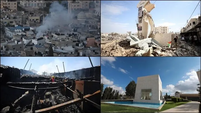 Katil İsrail Filistinlilerin sembolik yapılarını hedef alıyor-2