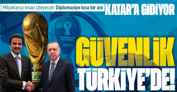 Başkan Erdoğan 2022 FIFA Dünya Kupası'nın açılış töreni ve ilk maçı için Katar'a gidecek!