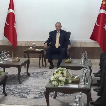 Başkan Erdoğan, Irak Türkmen toplumu ve Irak Sünni toplumu temsilcilerini kabul etti