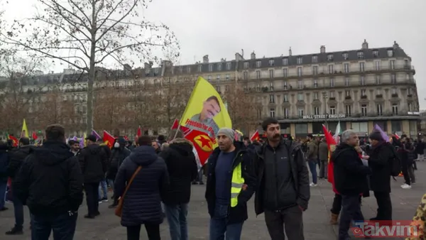 Terör örgütü PKK yanlıları Paris'i savaş alanına çevirdi! Türkiye'deki siyasi ayak HDP iftiraya başladı - 1