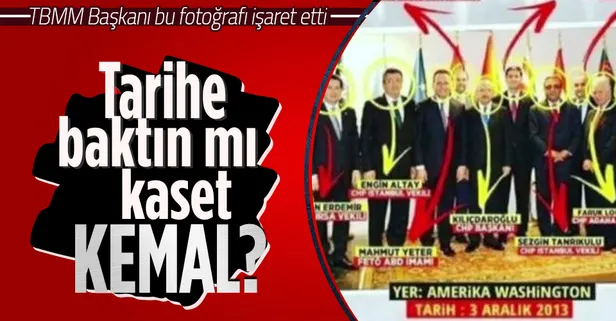 İşte TBMM Başkanı Mustafa Şentop'un bugün bahsettiği FETÖ'nün darbe girişimi öncesi Kılıçdaroğlu'nun ABD'deki fotoğrafı