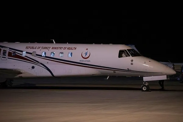 Son dakika: Lübnan'daki patlamada yaralanan 3 kişi ambulans uçakla Türkiye'ye getirildi-2