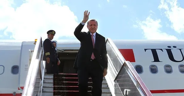 Cumhurbaşkanı Erdoğan Moldova'ya gitti