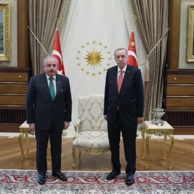 Başkan Erdoğan Külliye’de kabul etti