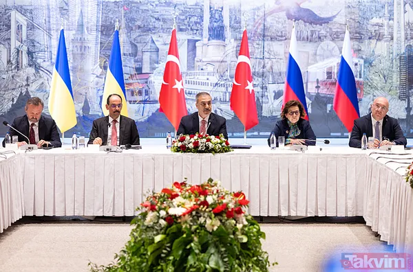 İstanbul'da "barış masası" kuruldu! İşte ekrana yansımayan kareler... - 13