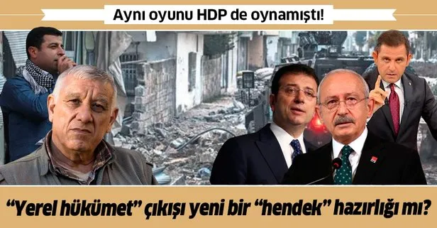 “Yerel hükümet” çıkışı “hendek” hazırlığı mı?