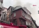 Beyoğlu'nda korkutan yangın