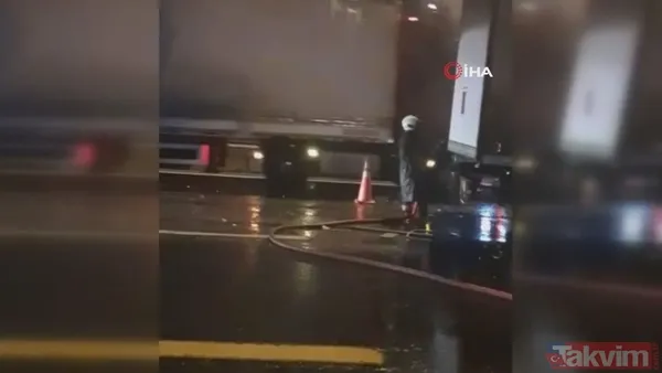 Acı haber Mersin Tarsus'tan geldi! Dorseye sıkışan TIR şoförü yanarak hayatını kaybetti - 10