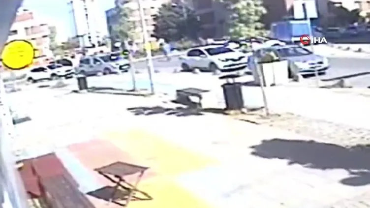 Başakşehir’de silahlı saldırı anına ait güvenlik kamerası görüntüsü ortaya çıktı