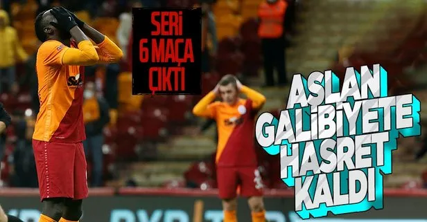 Galatasaray’ın galibiyet hasreti 6 maça çıktı! Başakşehir ile 1-1 berabere kaldı