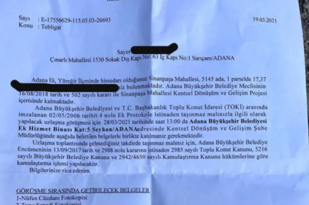 Adana Büyükşehir Belediye Başkanı Zeydan Karalar’dan vatandaşa Pazar gününde eziyet! Uzlaşmaya çağırıp belediye binasını kapadılar