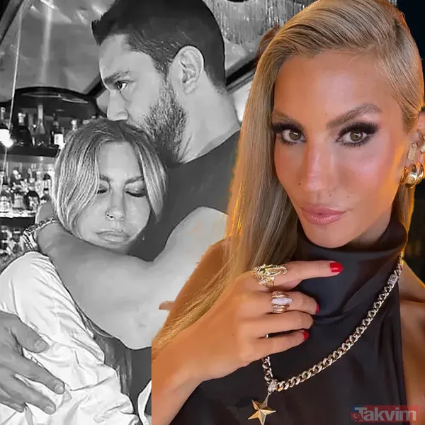 1 yıllık ilişkilerini sonlandıran Çağla Şıkel ile Nail Gönenli ayrılığı kısa sürdü! Birlikte sabahlayan ikili bakın nasıl yakalandı! - 1