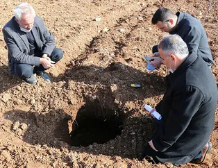 Şanlıurfa’da korkutan manzara! 10 metre derinliğinde...