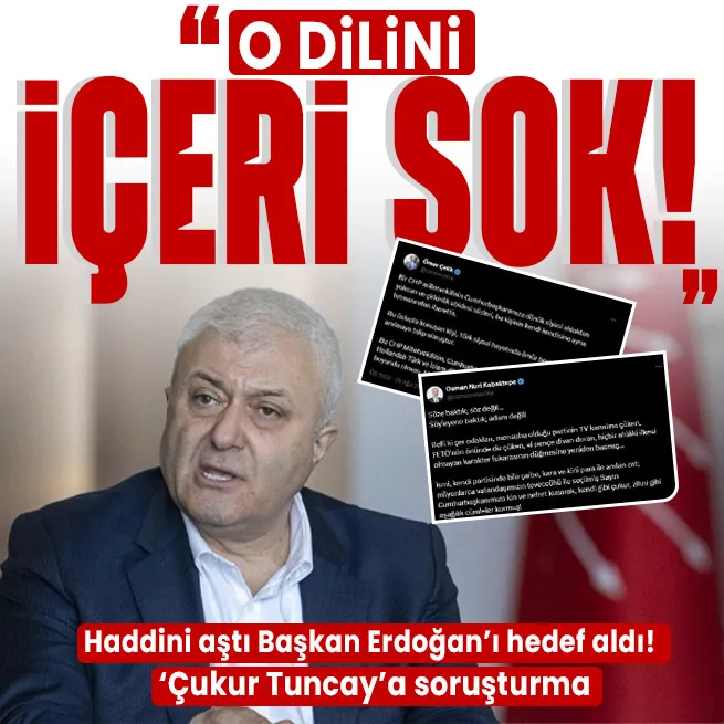 Başkan Recep Tayyip Erdoğana hadsiz sözler sarf etmişti! Adalet Bakanı Yılmaz Tunç duyurdu: Tuncay Özkan hakkında soruşturma başlatıldı