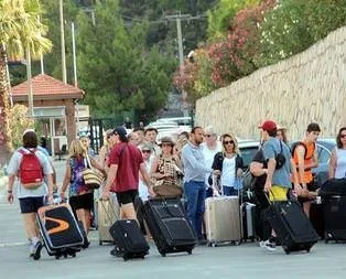 Bin 200 Türk turist mahsur kaldı