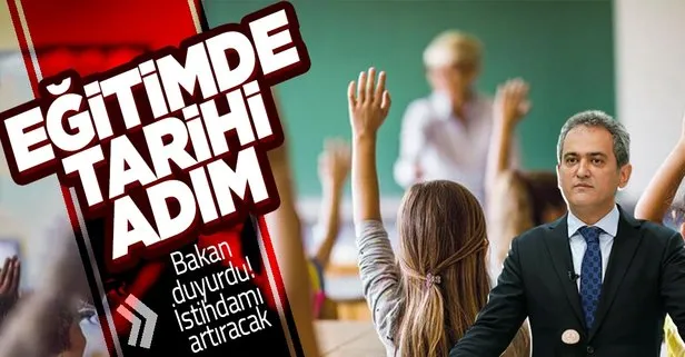 Milli Eğitim Bakanı Mahmut Özer’den flaş açıklama: Eğitimde yeni bir model devreye girdi