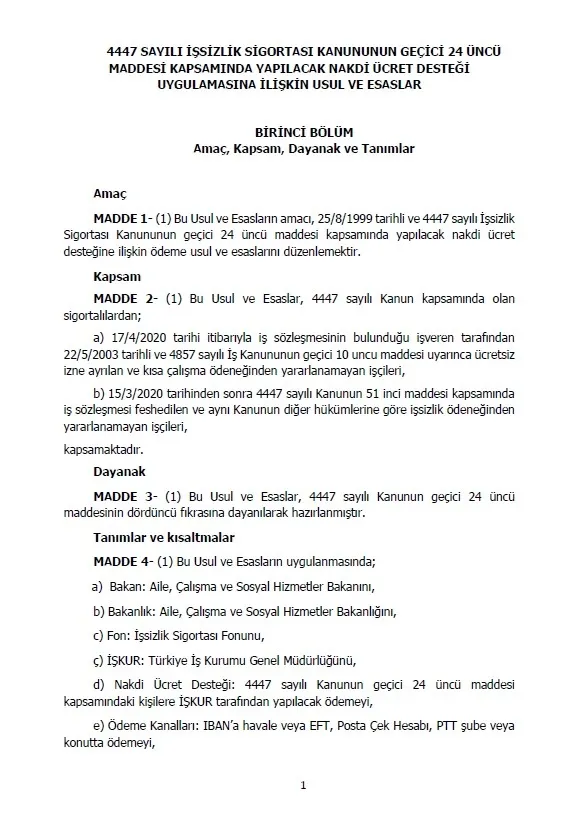 Son dakika: İŞKUR destek ödeneklerini kimler nasıl alacak? İşte o duyuru-2