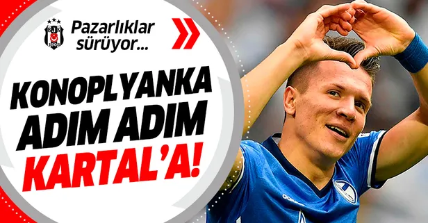 Konoplyanka adım adım Kartal’a! Beşiktaş yönetimi Schalke’yi ikna etmek üzere