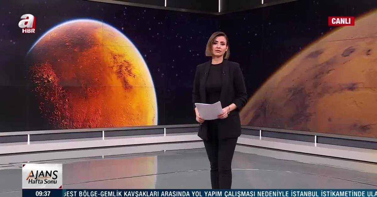 Mars'ta 33 dakikalık ilk test sürüşü