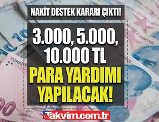Bugün itibariyle başladı! Nakit olarak elden dağıtılacak! 3.000 TL , 5.000 ve 10.000 TL para yardımı! İstanbul'da oturanlara...