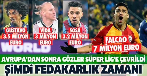 Avrupa futbolunda başlayan maaş seferberliğinin ardından gözler Süper Lig’e çevrildi