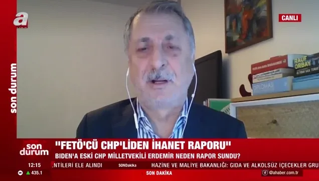 CHP'li FETÖ'cü Aykan Erdemir, Biden'a sunulan 'Türkiye' raporu ve Mavi Vatan!