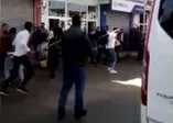 Ağrı’da taşlı sopalı kavga kamerada (Video)