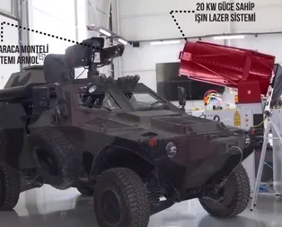 IŞIN Lazer Silahı test edildi