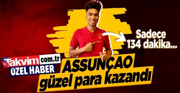 Galatasaray, 21 yaşındaki Gustavo Assunçao’ya 134 dakikanın karşılığında büyük servet ödedi