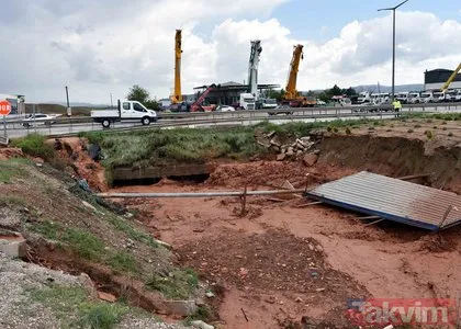 Kırıkkale’de sağanak sonrası evleri su bastı, vatandaşlar mahsur kaldı!