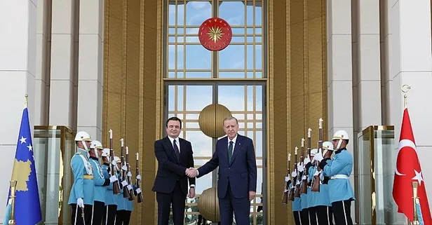 Külliye'de kritik kabul! Başkan Erdoğan Kosova Başbakanı Albin Kurti'yi kabul etti