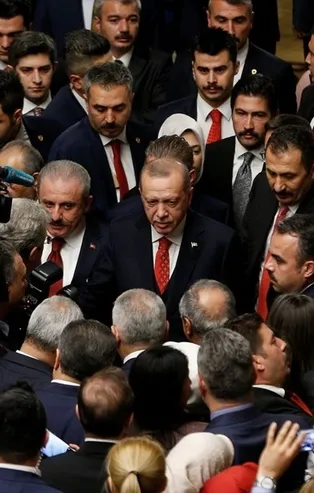 Meclis'te 23 Nisan resepsiyonu