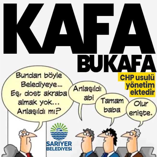 CHPli Sarıyer Belediyesinde akraba ataması! Başkan yardımcısının eşine müdürlük! CHP yandaşı Can Ataklı bile dayanamadı