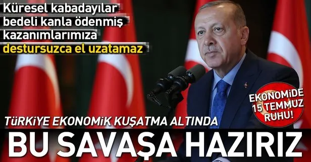 Başkan Erdoğan Ankara’da büyükelçilere hitap etti