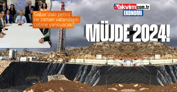 Gabar'daki petrol ne zaman kullanılmaya başlanacak? Başkan Erdoğan tarih verdi