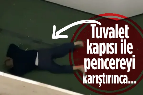 Kayseri'de korkunç olay! Tuvalet kapısı ile pencereyi karıştırınca yere çakıldı!-1