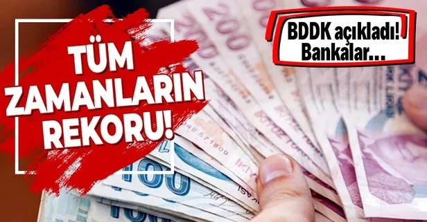 SON DAKİKA HABERİ: BDDK açıkladı! Bankalar tüm zamanların en yüksek karına ulaştı!