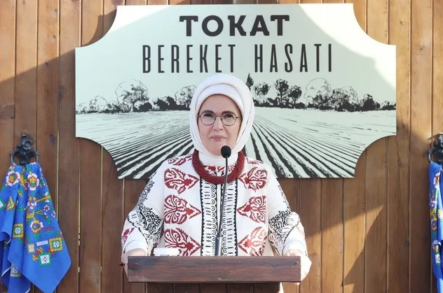 Başkan Erdoğan'ın eşi Emine Erdoğan Tokat Gastronomi Festivali'ni ziyaret etti
