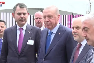 Başkan Erdoğan Türkevi’ne geldi