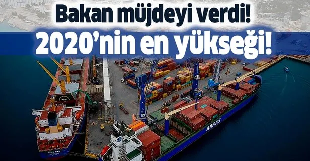 Bakan Pekcan duyurdu: Temmuzda hem 2020’nin en yüksek ihracat değerine ulaştık!