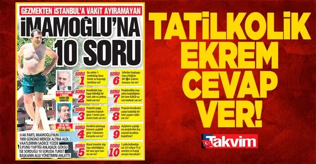 İstanbul’un 1000 kayıp günü! Ekrem İmamoğlu’nun İBB yönetiminde başarısızlıkla sürdüğü süreç deşifre oldu