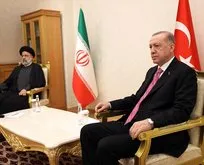 Başkan Erdoğan Reisi ile görüştü